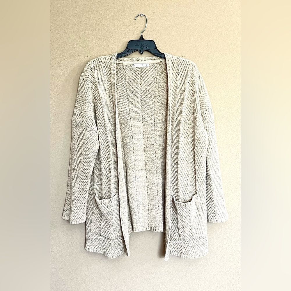 Mango Knit Oversize Cardigan